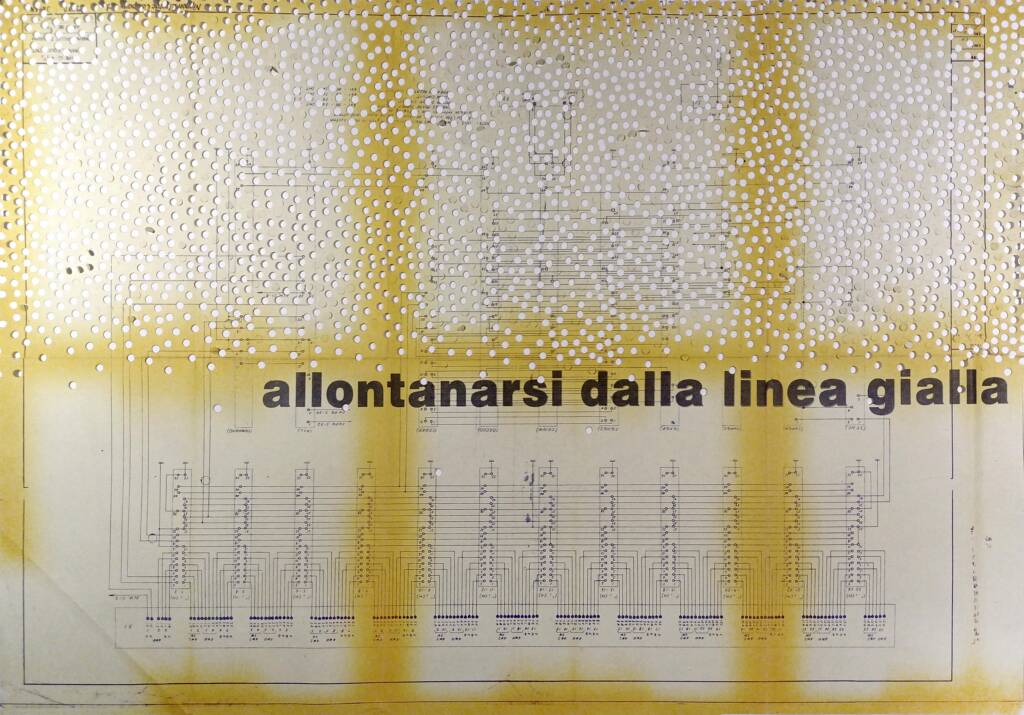 46 "allontanarsi"/ VAZADOR E GRAVURA SOBRE PAPEL/2024-84,5x59cm