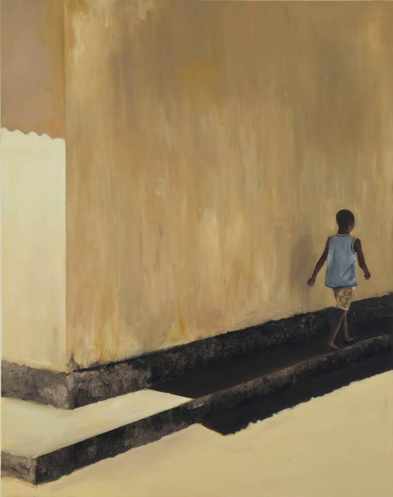 Sem título da série Instantes Suspensos - 2024 Óleo sobre tela 95 x 75cm R$ 14.300.00