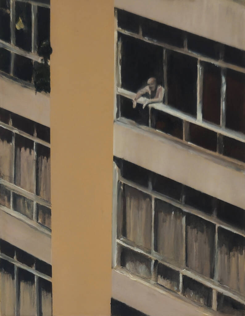 Sem título da série Instantes Suspensos - 2025 Óleo sobre tela 45 x 35cm R$ 11.800,00