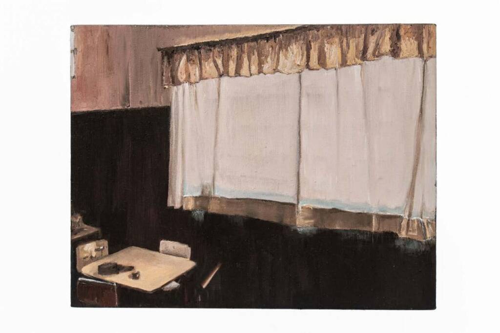 Artista: Alexandre Skaf / Sem título, da série Instantes Suspensos / Óleo sobre tela / Dimensões 35 x 45cm / Ano: 2025 / R$ 8.600