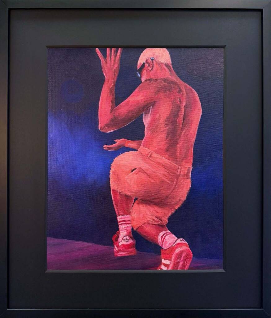 Artista: Thaís Velasques / Obra : “Extravaganza II” São Paulo 2025 / Óleo sobre painel telado / 69 x 59cm  / Ano 2025 / R$ 3.800