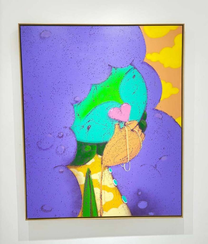 Artista: André Mogle / Obra: Linda  / Técnica: Spray sobre tela /Dimensões: 1,20cmx1,00cm  / Ano: 2026/ R$ 16.000