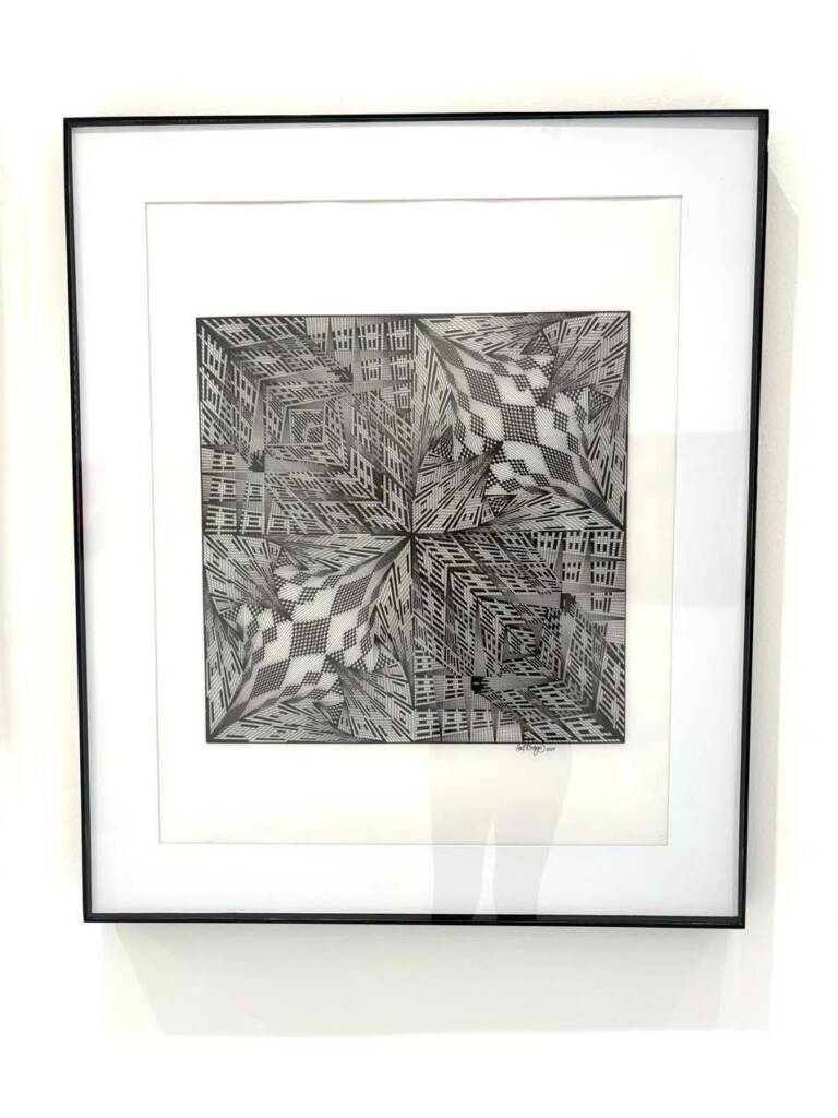 Artista: Hall Trager / Obra: Hall Trager / Técnica: pintura em Papel MTG Acrílico  /Tamanho 72x62cm / Ano: 2025 / R$ 13.000