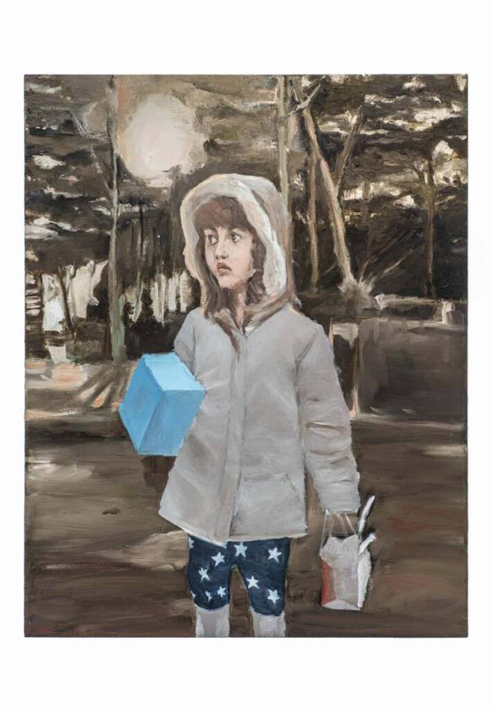 Artista: Alexandre Skaf / Sem título, da série Instantes Suspensos / Óleo sobre tela / Dimensões 95 x 75cm / R$ 10.600