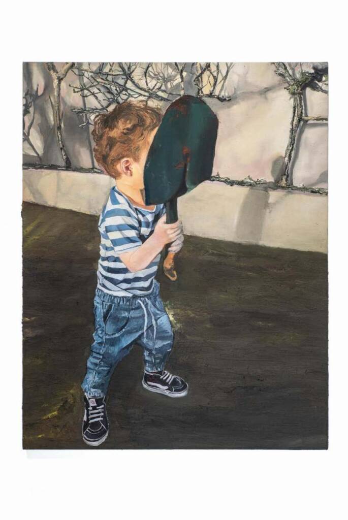 Artista: Alexandre Skaf / Sem título, da série Instantes Suspensos / Óleo sobre tela / Dimensões 95 x 75cm / Ano: 2024 / R$ 10.600