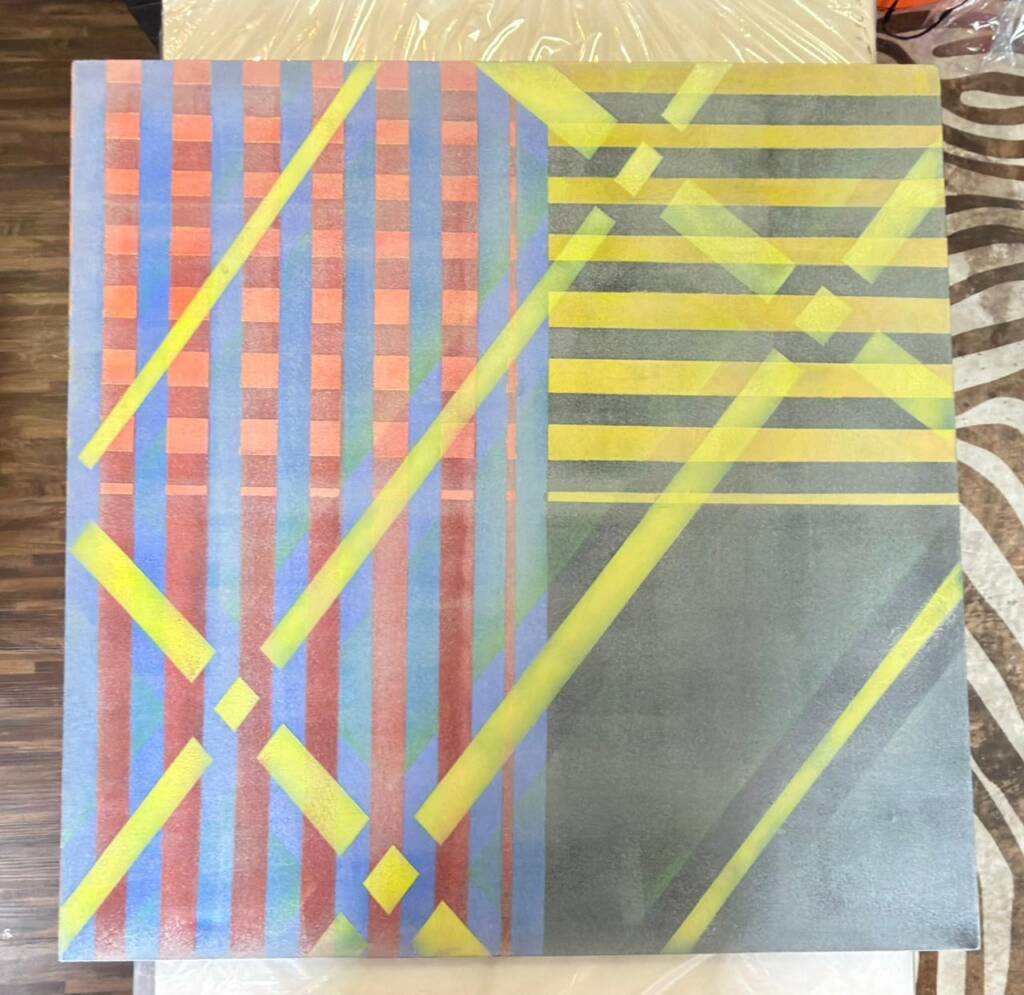 Sem Título  2015 71 x 71 cm Acrílico sobre tela