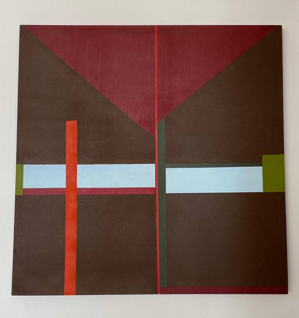 Sem Título 2006 93 x 93 cm Acrílico sobre tela