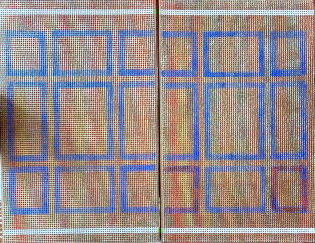 Sem título  2006 110 x 70 cm cada painel  Técnica mista