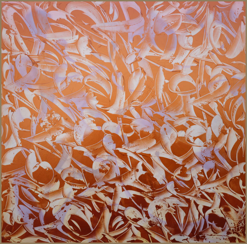 TITULO: OUTONN ANO: 2026 DIMENSAO: 150 x 150 cm TECNICA: ACRILICA SOBRE TELA R$ 53.000